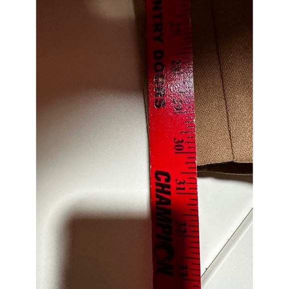 Vintage Orvis Womens Tan Pleated Wool Made USA Career Dress‎ Pants Size 16 - Picture 7 of 8